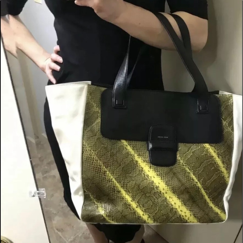 NWT Marc Jacobs Snake Skin Leather Tote NWT MSRP $2150